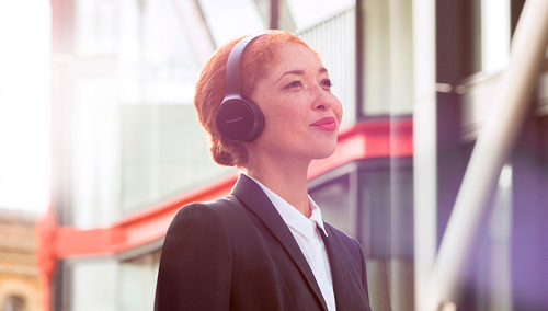 Bluetooth-наушники Panasonic RP-HF400BGCK, минималистический дизайн, мощный звук Беспроводные Bluetooth-наушники Панасоник RP-HF400BGC