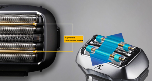ES-CV51 электробритва Panasonic, бритвенная система из 5 независимых дугообразных сеток Электробритва ES-CV51
