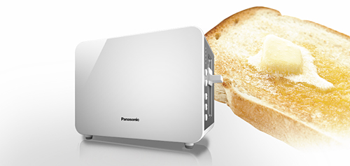 Тостер Панасоник NT-DP1WTQ, коллекционный дизайн «Art of breakfast» Panasonic тостер NT-DP1WTQ