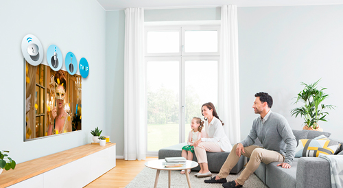 Led-телевизор Panasonic TX-75EXR780, диагональ 75, SMART, 4K ULTRA HD, кватро-тюнер ЖК телевизор Панасоник