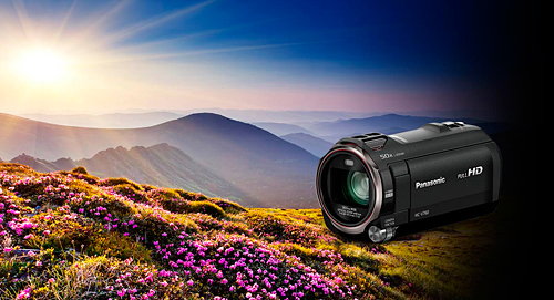Panasonic HC-V760 цифровая видеокамера, превосходное качество изображения Panasonic HC-V760 Full HD видеокамера