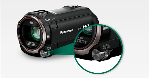 HC-V760 Panasonic видеокамера, многофункциональный диск управления HC-V760 цифровая видеокамера Panasonic